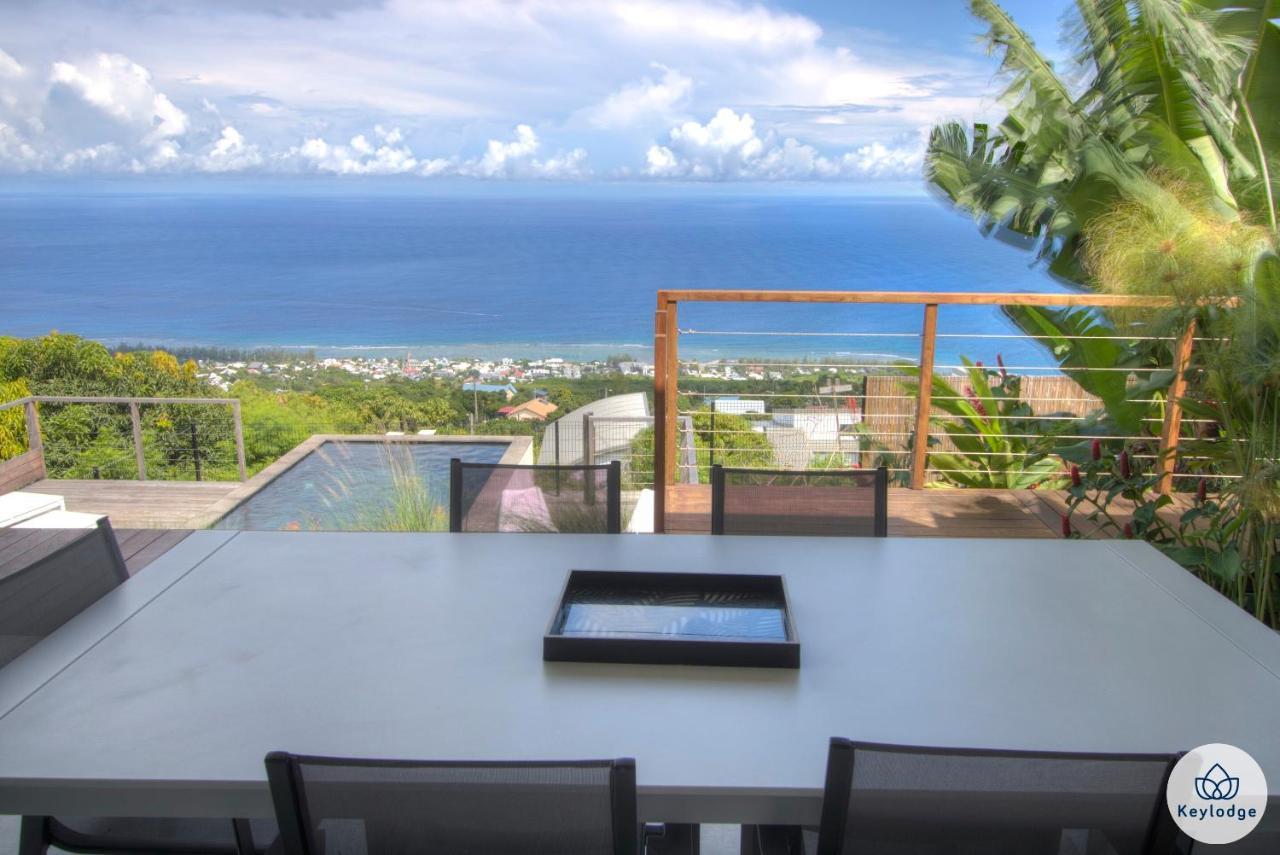 Villa Paloma 4 Etoiles Avec Piscine Et Vue Exceptionnelle Sur L'Ocean A Saint-Leu Eksteriør bilde