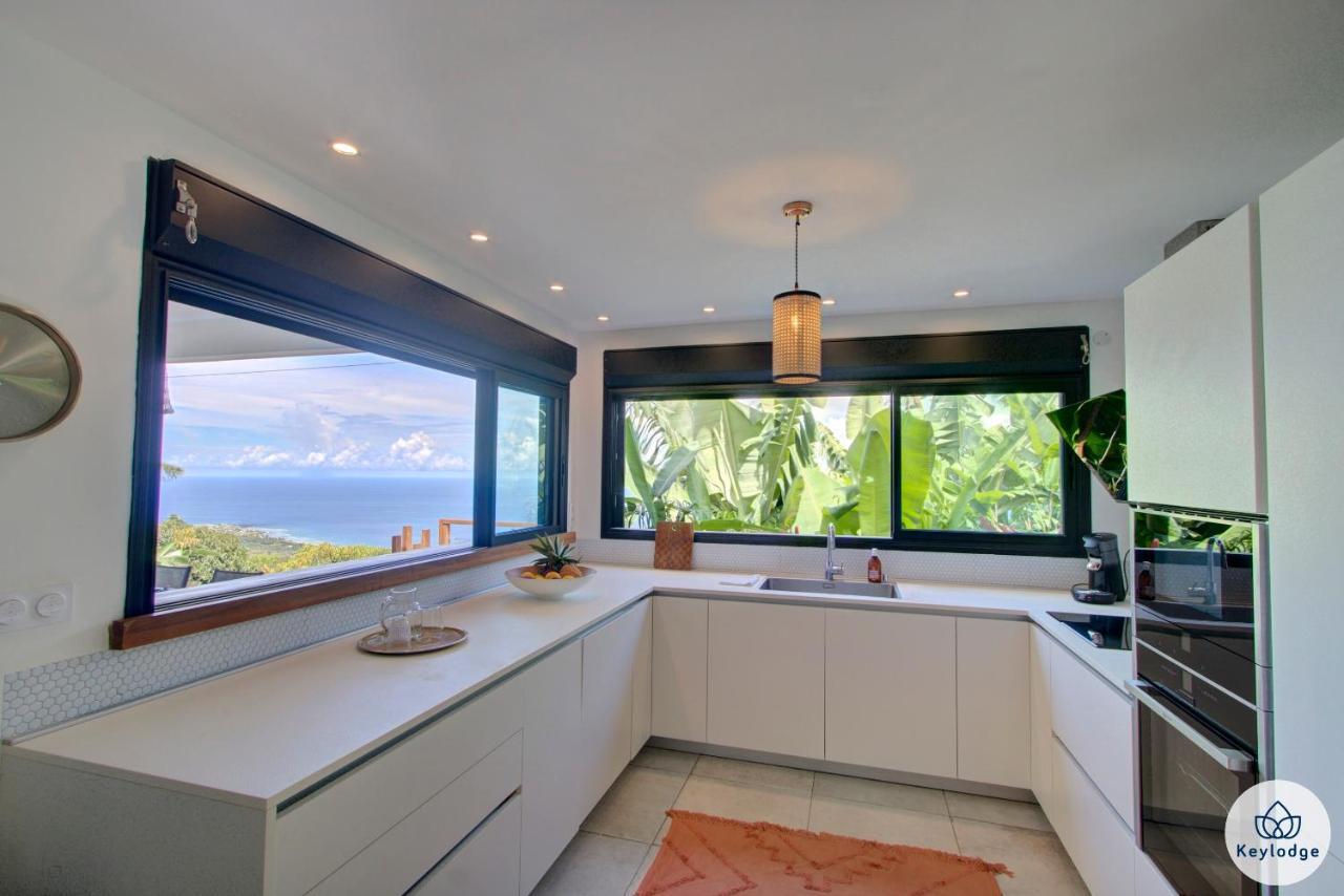 Villa Paloma 4 Etoiles Avec Piscine Et Vue Exceptionnelle Sur L'Ocean A Saint-Leu Eksteriør bilde