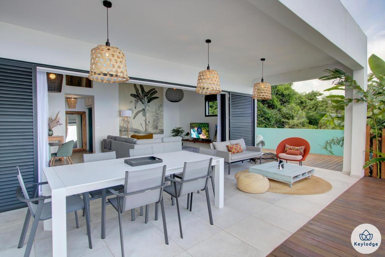 Villa Paloma 4 Etoiles Avec Piscine Et Vue Exceptionnelle Sur L'Ocean A Saint-Leu Eksteriør bilde
